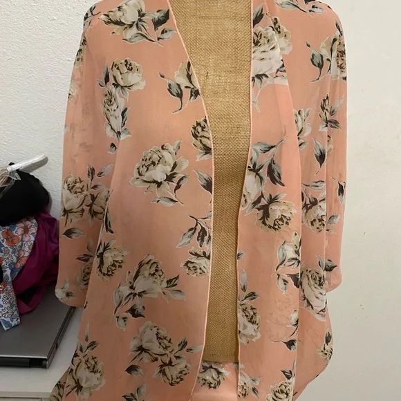 Windsor Floral Kimono Cardigan - Picture 4 of 4
